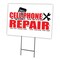 Signmission Cell Phone Repair Yard Sign & Stake outdoor plastic coroplast window, C-1216 Cell Phone Repair C-1216 Cell Phone Repair - alternate 1